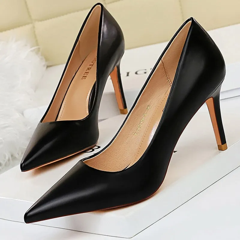 Shoes Women Pumps Fashion High Heels Shoes