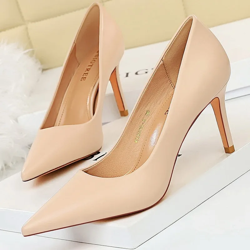 Shoes Women Pumps Fashion High Heels Shoes