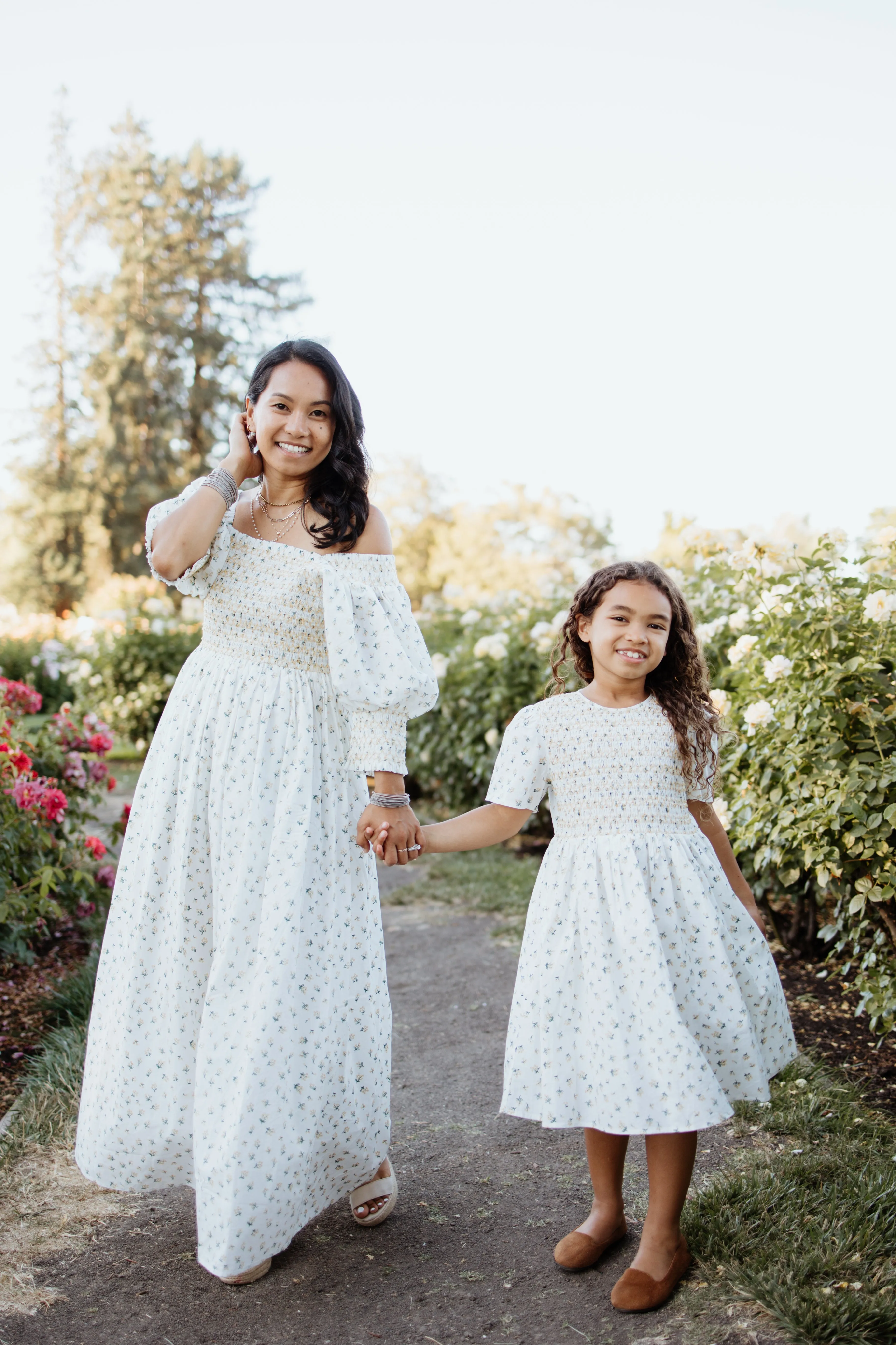Sofia Girl  Embroidered Floral Dress