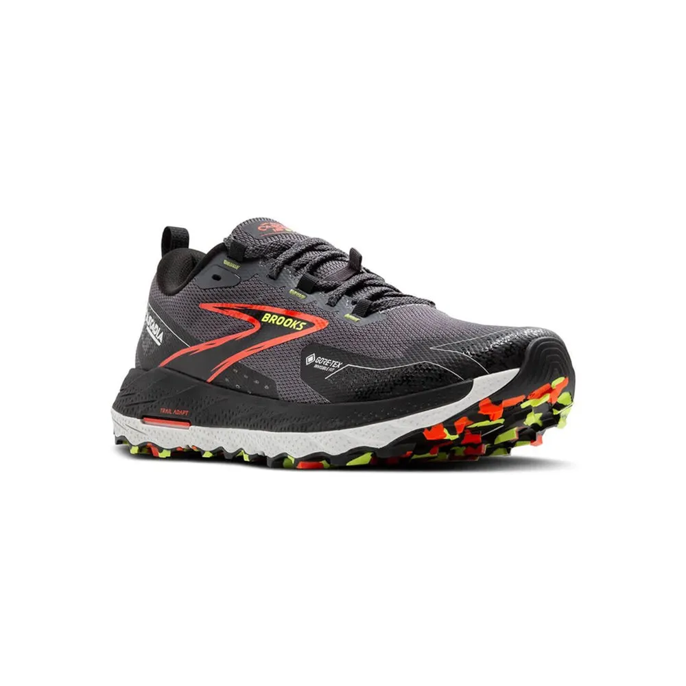【SS25 春夏・新品】Brooks Men's Cascadia 18 GTX 110427 Trail Running SS25 男裝 防水版 跑山鞋 跑步鞋