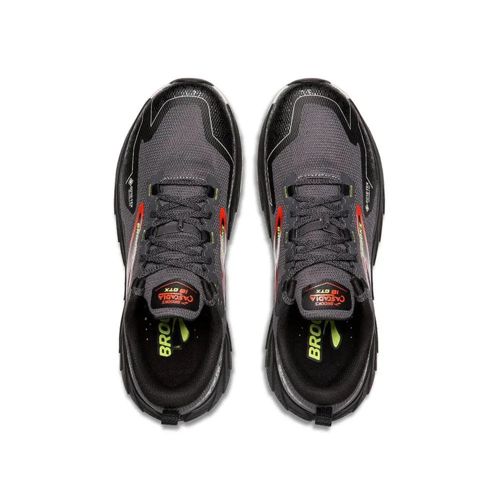 【SS25 春夏・新品】Brooks Men's Cascadia 18 GTX 110427 Trail Running SS25 男裝 防水版 跑山鞋 跑步鞋