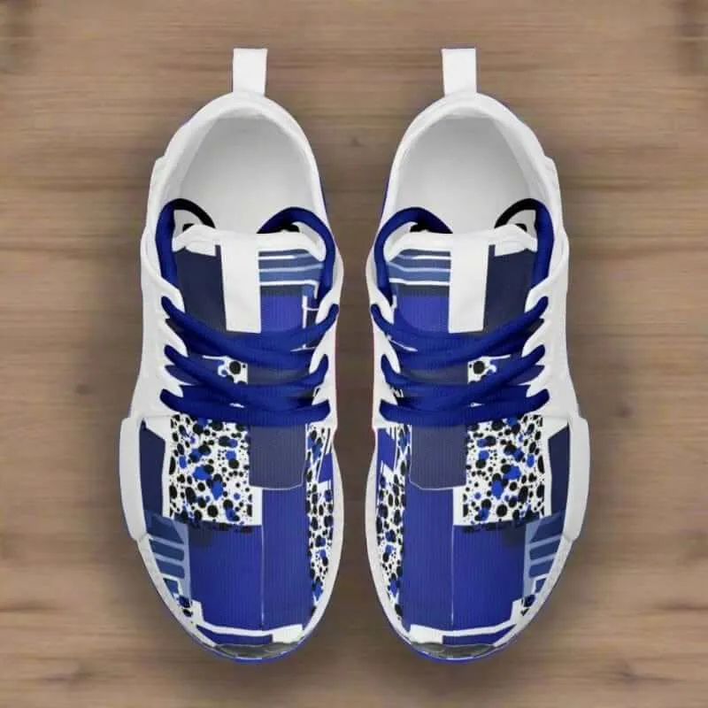 Stylish Men's Mesh Race Sneakers