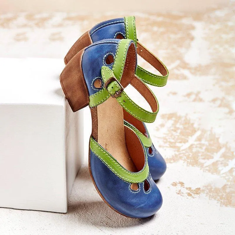 Sylis | Orthopedic Sandals With Low Heel