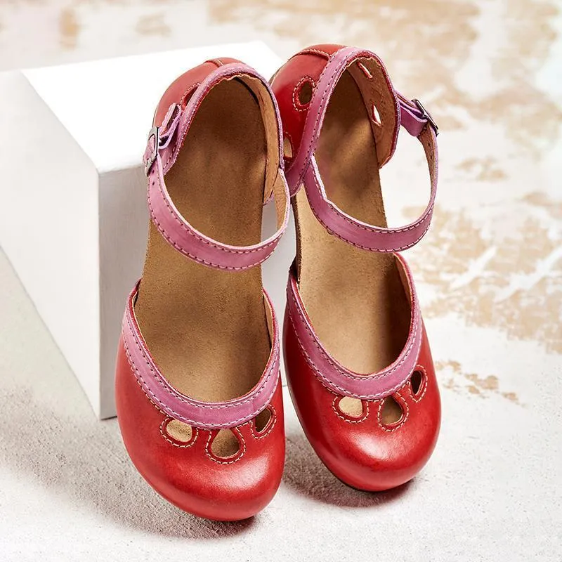 Sylis | Orthopedic Sandals With Low Heel