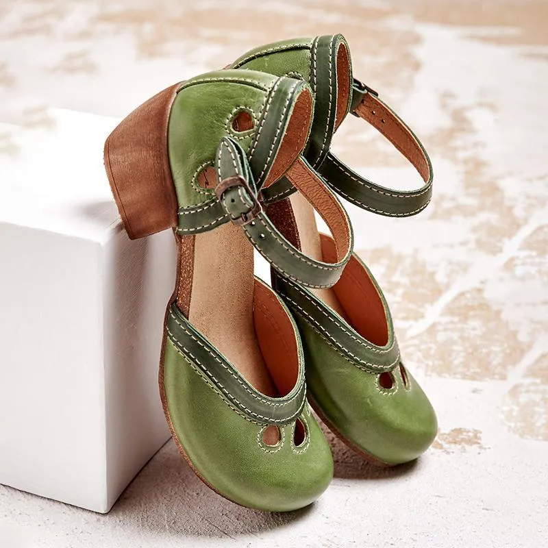 Sylis | Orthopedic Sandals With Low Heel