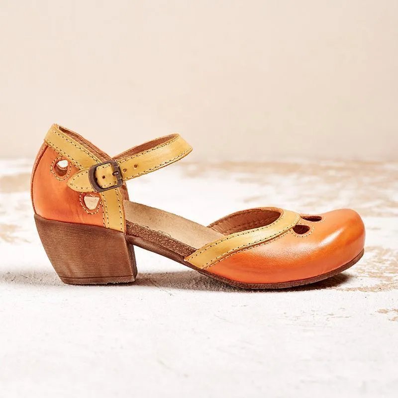 Sylis | Orthopedic Sandals With Low Heel