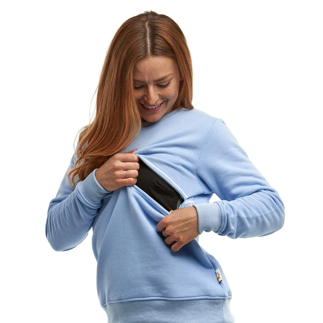 The ‘FEED BETWEEN THE LINES™’ Nursing Sweatshirt
