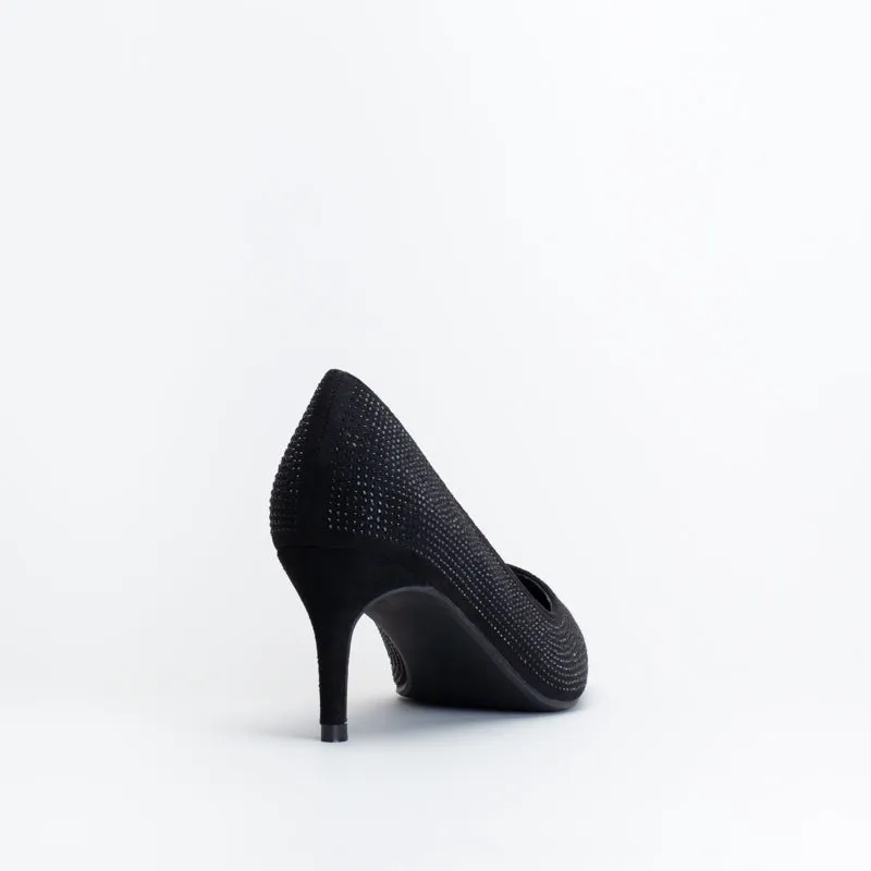 Unreal Women Diamante Court Shoe _ 150854