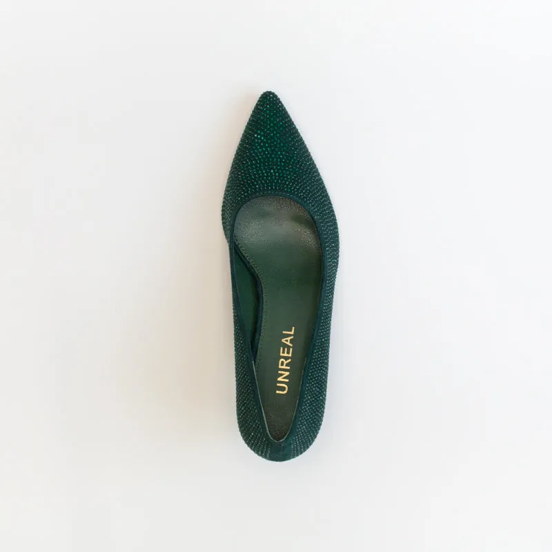 Unreal Women Diamante Court Shoe _ 150854