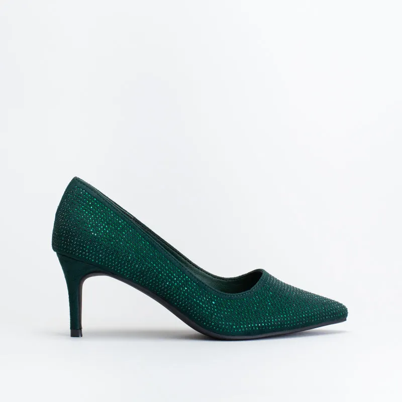 Unreal Women Diamante Court Shoe _ 150854