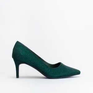 Unreal Women Diamante Court Shoe _ 150854