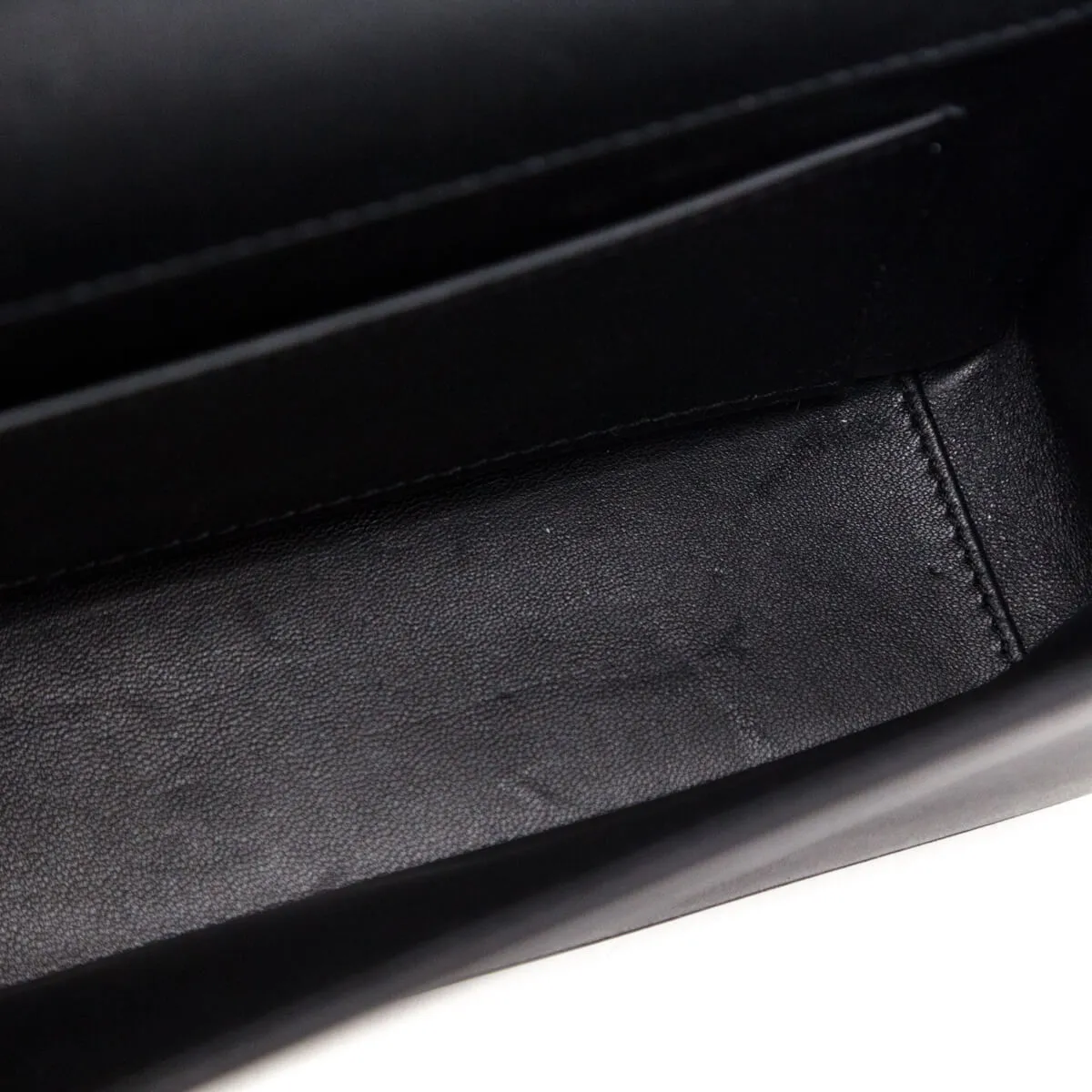 Valentino Black Calfskin Vlogo Loco Shoulder Bag