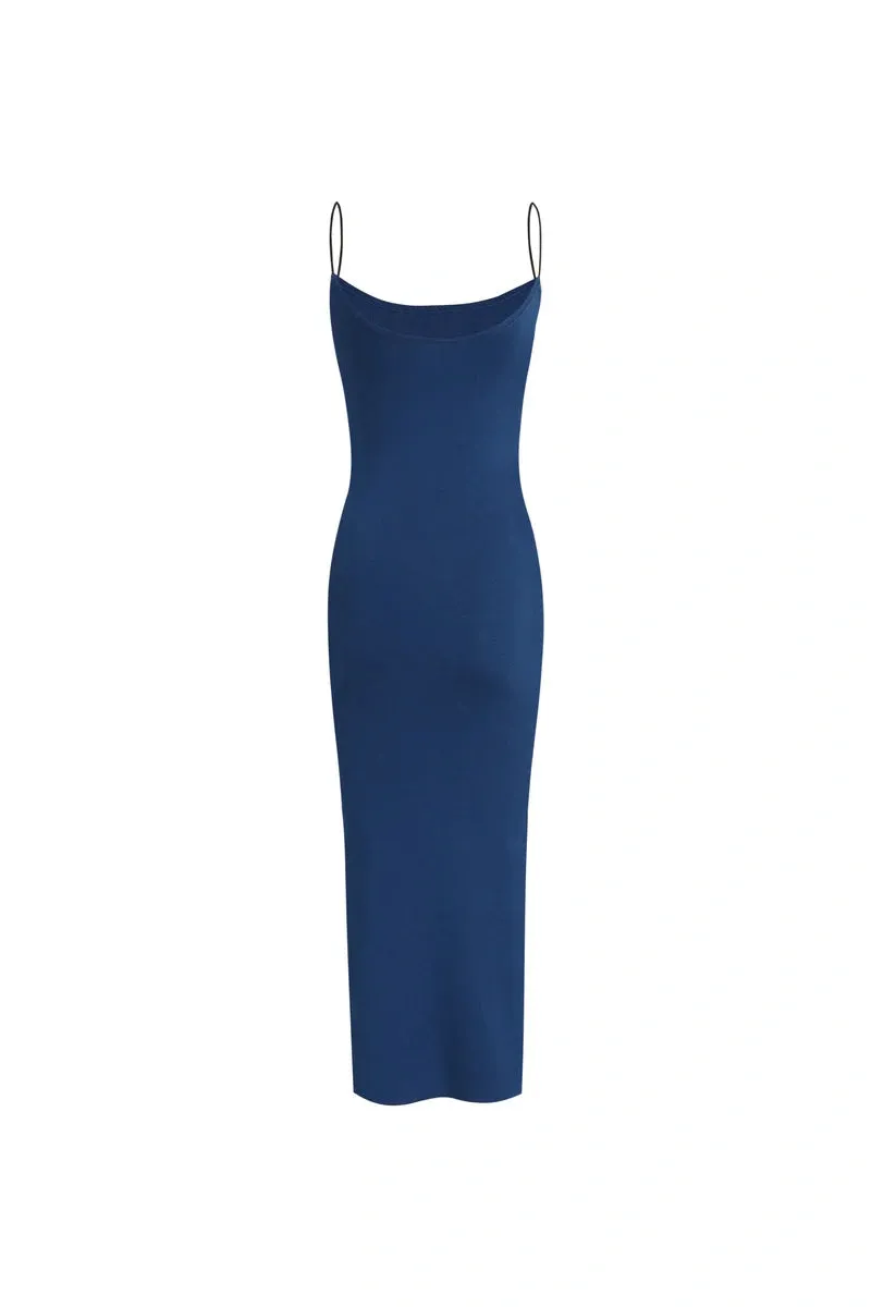 V.I.P. Brown Ruched Bodycon Midi Dress